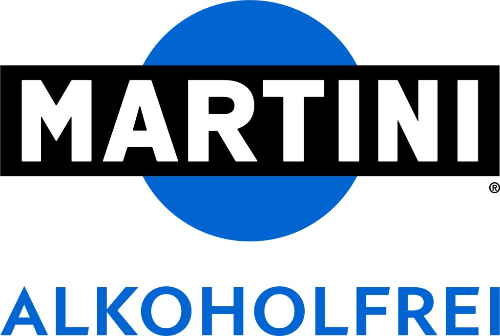 Logo von Martini alkoholfrei. 