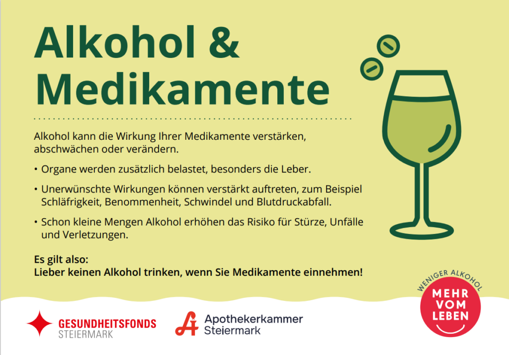 Freecard Alkohol & Medikamente