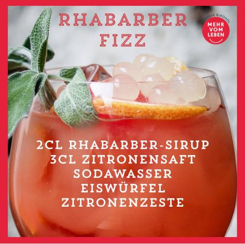 Rhabarber Fizz